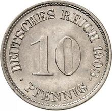 10 Pfennig 1908 G  