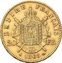 20 franków 1868 A  