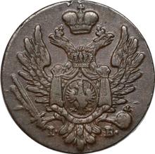 1 grosz 1822  IB  "Z MIEDZI KRAIOWEY"