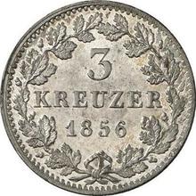 3 Kreuzer 1856   