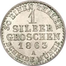 1 silbergroschen 1863 A  