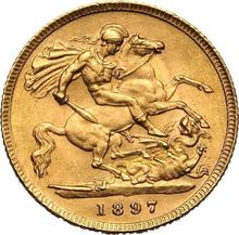 1/2 Sovereign 1897   TB "St. Georg"