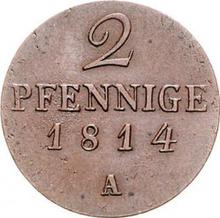 2 Pfennig 1814 A  