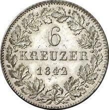 6 krajcarów 1842   