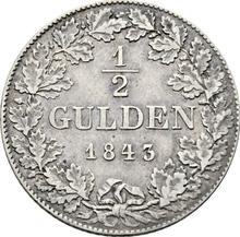 1/2 Gulden 1843   