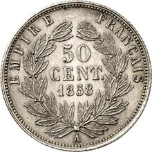 50 Centime 1858 A  