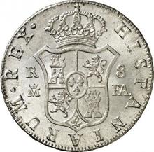 8 Reales 1808 M FA 