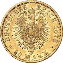 20 марок 1878 D   "Бавария"