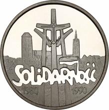 100000 Zlotych 1990    "Gewerkschaft Solidarität"