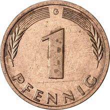 1 Pfennig 1982 G  