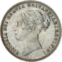 Sixpence 1876   