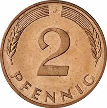 2 Pfennig 1985 J  