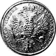 Rubel 1723    "Porträt in antiken Rüstungen" (Probe)