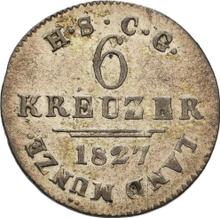 6 Kreuzer 1827  ST 