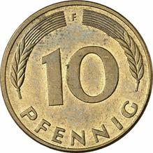 10 Pfennig 1982 F  