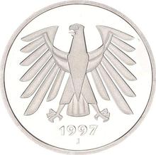 5 марок 1997 J  