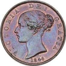 Medio Penique 1846   WW