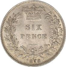 6 Pence 1878   