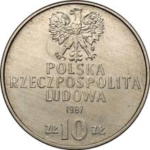10 Zlotych 1967 MW   "General Karol Swierczewski" (Pattern)