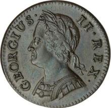 Farthing 1744    "Old Head"