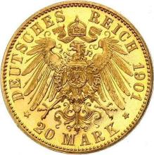 20 Mark 1901 A   "Hesse"