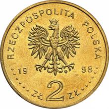 2 Zlote 1998 MW  RK "Radium und Polonium"