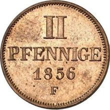 2 Pfennig 1856  F 