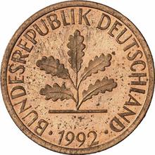 1 Pfennig 1992 J  