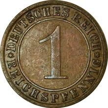 1 reichspfennig 1930 G  