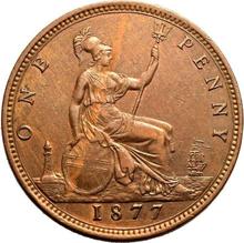 Penny 1877   