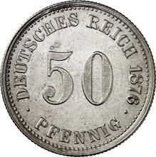 50 Pfennig 1876 H  