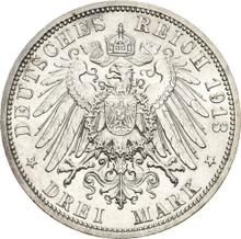 3 марки 1913 A   "Липпе-Детмольд"