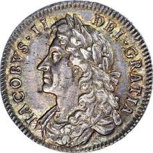 Halfcrown 1686    "First laureated bust"