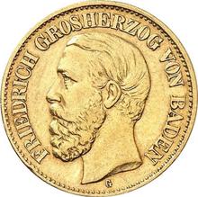 10 Mark 1890 G   "Baden"