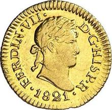 1/2 Escudo 1821 L JP 