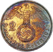 2 Reichsmark 1938 E  
