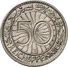 50 Reichspfennig 1933 J  