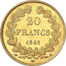 20 Francs 1848 A  