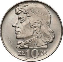 10 Zlotych 1970 MW   "Tadeusz Kościuszko" (Probe)