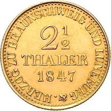 2 1/2 Thaler 1847  B 