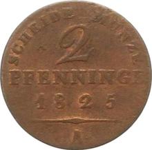 2 Pfennig 1825 A  