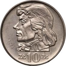 10 Zlotych 1966 MW   "Tadeusz Kościuszko" (Probe)