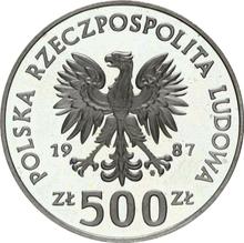 500 Zlotych 1987 MW  ET "XXIV Summer Olympic Games - Seoul 1996"