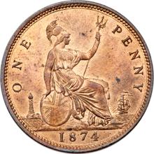 Penny 1874   