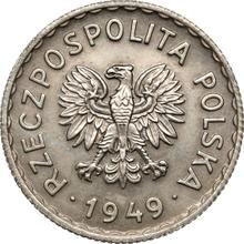1 Zloty 1949    (Pattern)