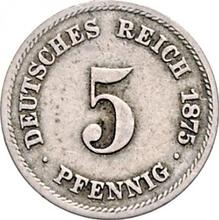 5 Pfennig 1874-1889   