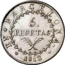 5 Pesetas 1812   