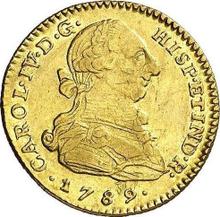 2 Escudos 1789 NR JJ 