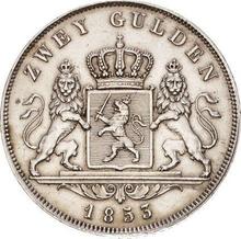 2 Gulden 1853   