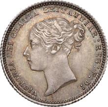 Sixpence 1868   